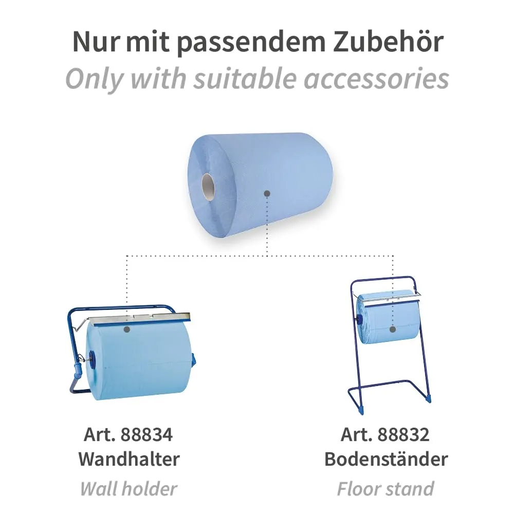 Franz Mensch Hygoclean Putzpapierrollen blau 2 Stk. 35x38 cm 2-lagig
