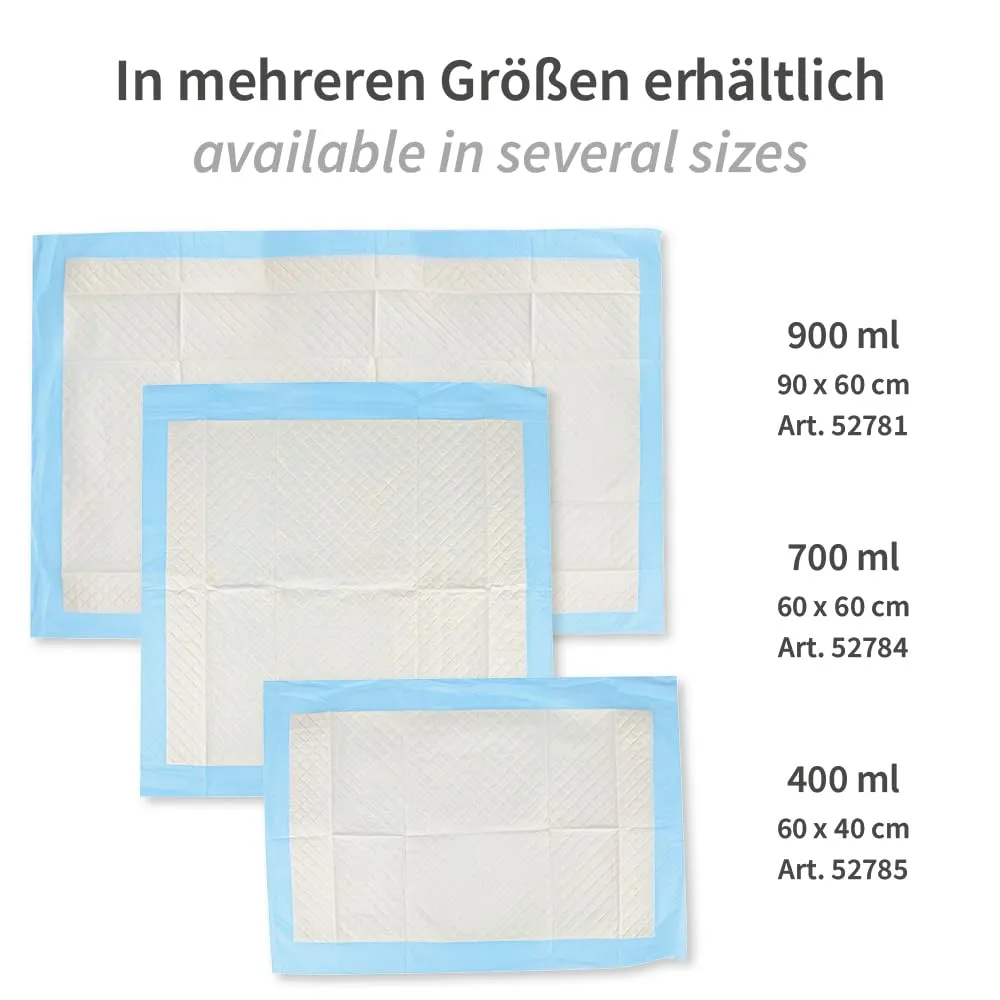 Hygostar Bettunterlagen 60x60 cm 150 Stück 700 ml saugstark
