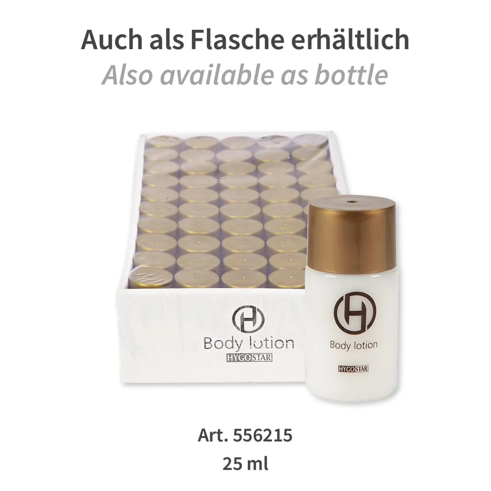 Hygostar Body Lotion Tube 30ml weiß 250 Stück Hotel