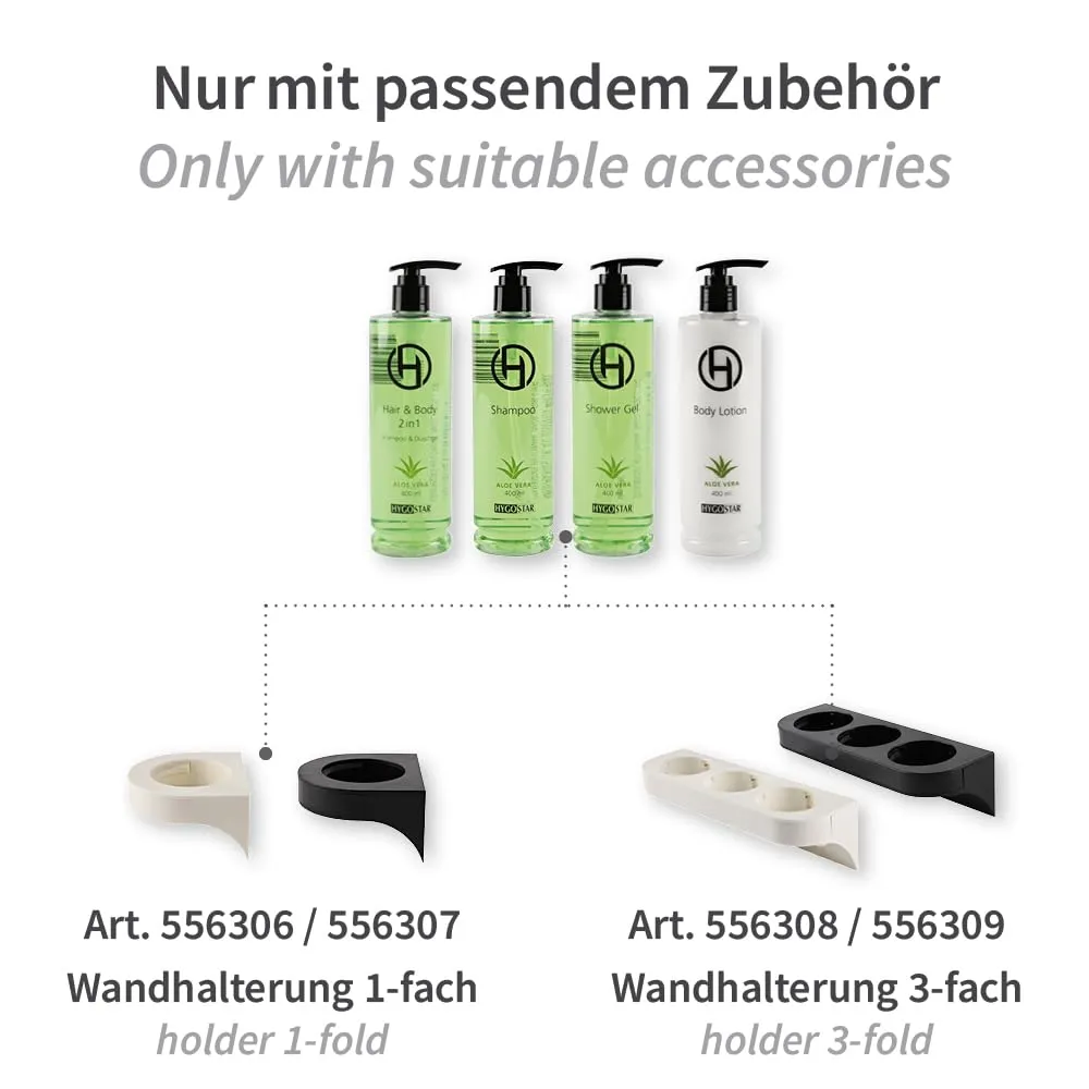 Hygostar Body Lotion Pumpspender 400 ml 30 Stück Aloe Vera