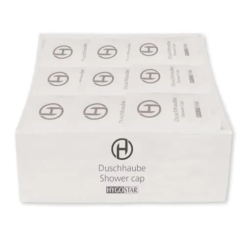 Hygostar Duschhaube PE transparent 45 cm einzeln verpackt