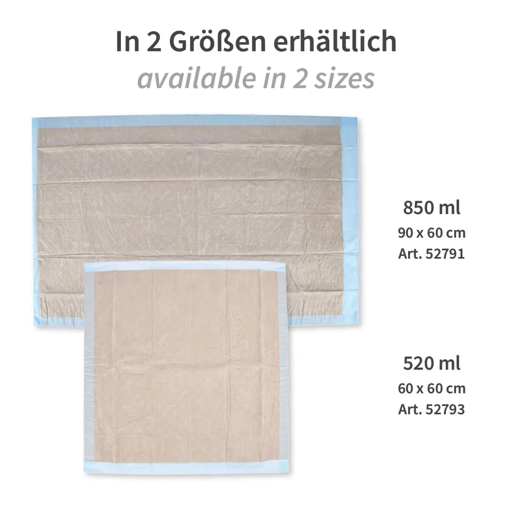 Hygomed Bettunterlagen 12-lagig 60x60 cm 100 Stk saugstark
