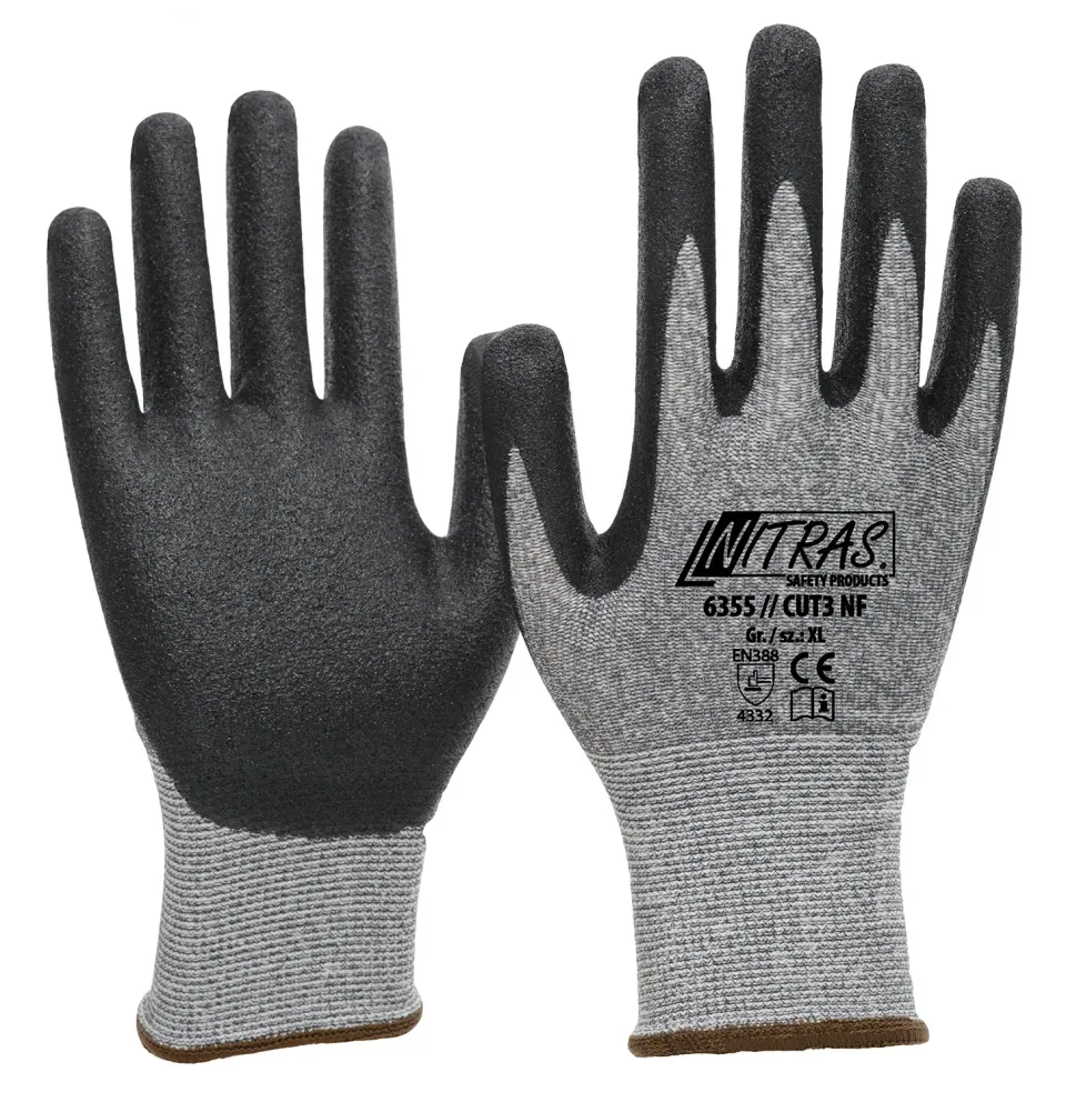 NITRAS CUT 3 NF Schnittschutzhandschuhe Gr. L 100 Paar
