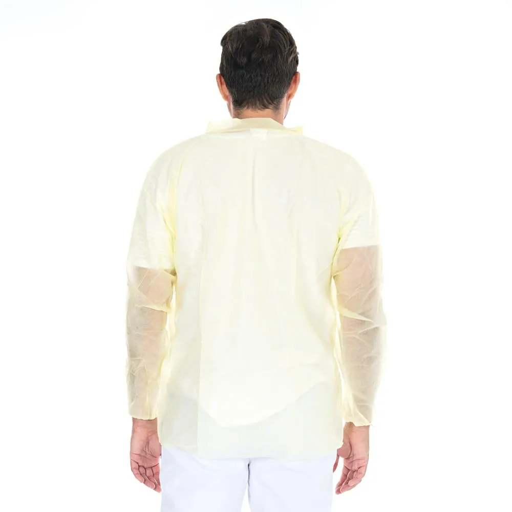 Hygostar Jacke Einweg XXL 86cm weiß PP 50 Stück