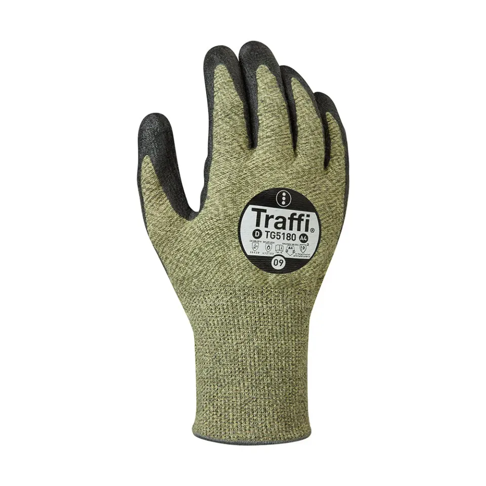 TraffiGlove TG5180 Arbeitshandschuhe Schnittschutz D