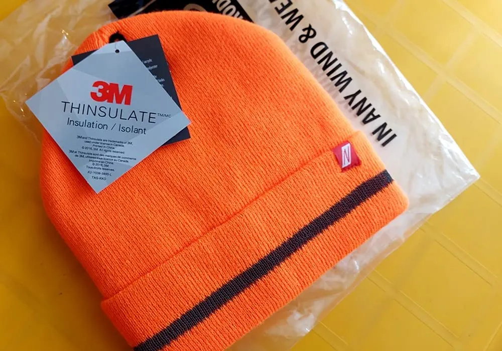 Nitras 730 Beanie Wintermütze Neongelb