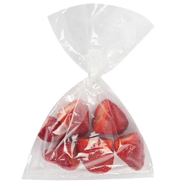Hygostar Gefrierbeutel transparent 1L 18x28cm 16 Stück mit Clip