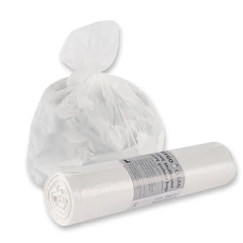Hygoclean Light 60 l Müllbeutel transparent 600 Stück HDPE