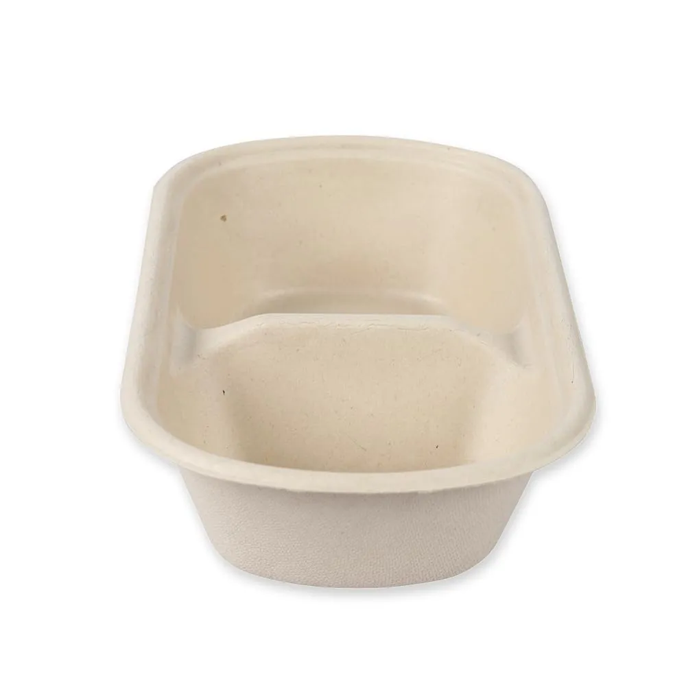 NatureStar Imbiss-Schalen oval Zuckerrohr 800 ml 500 Stück