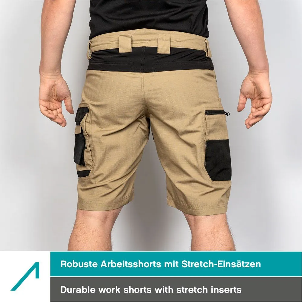 ACE Constructor Arbeitsshorts Herren Schwarz 52 Ripstop