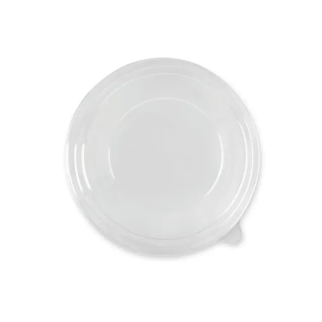 NatureStar Caesar Deckel rPET 300 Stück Ø 15 cm transparent