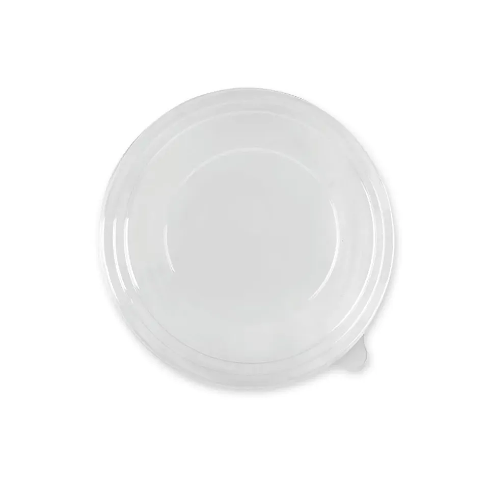 NatureStar Caesar Deckel rPET 300 Stück Ø 15 cm transparent