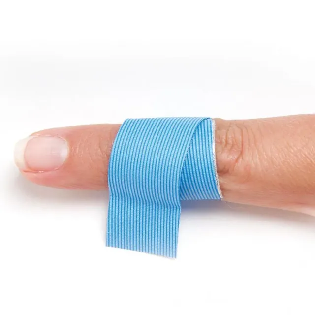 Hygomed Premium Fingerpflaster blau 200 Stück detektierbar