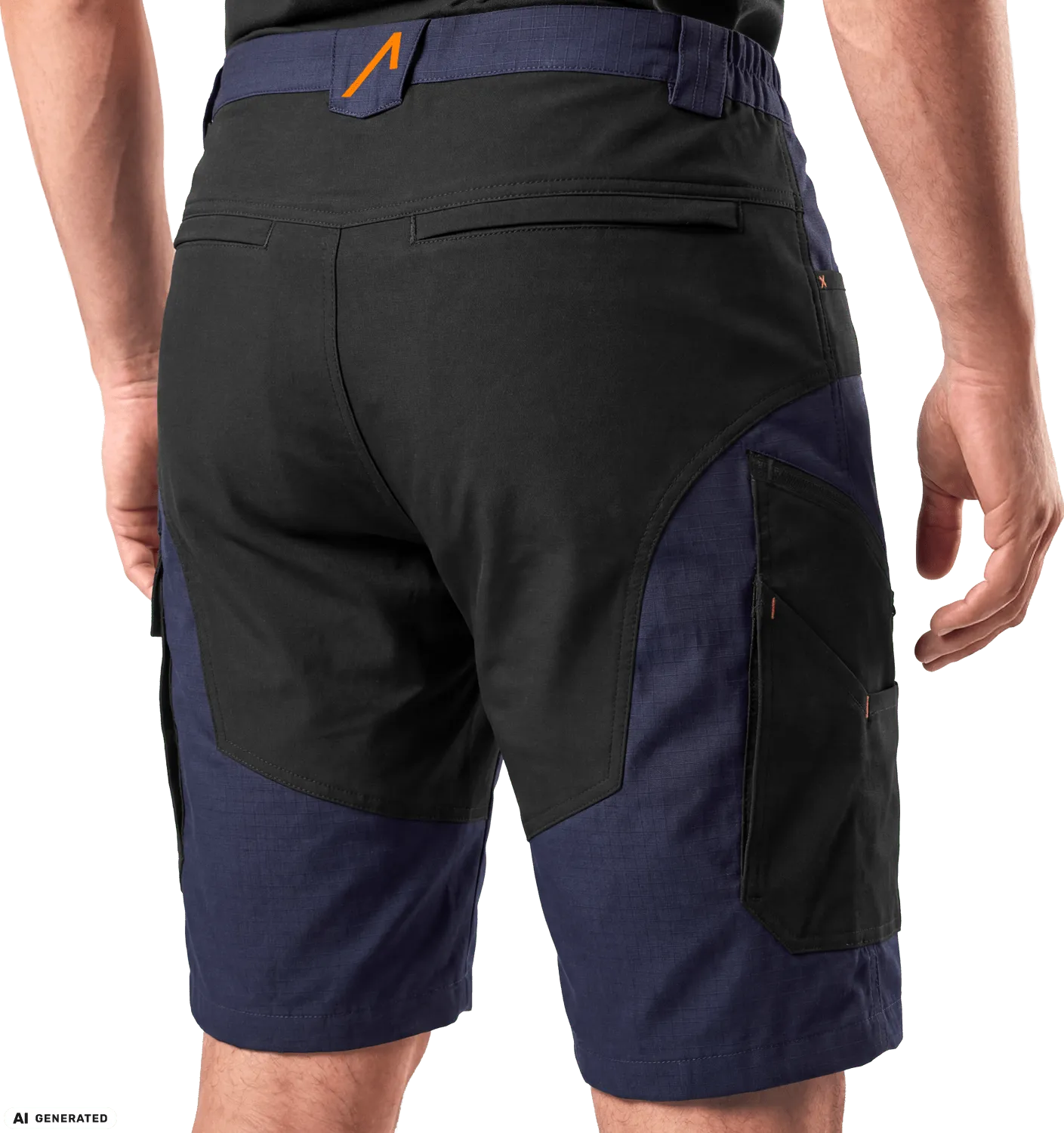 ACE Constructor Hybrid-Arbeitsshorts Schwarz 50 Stretch