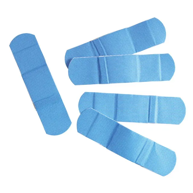 Hygomed Wund-Strips detektierbar Pflaster blau 19x72mm 100Stk