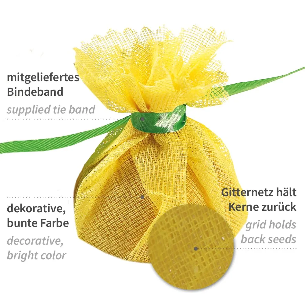 Hygostar Zitronentücher gelb-grün Ø22cm 100 Stück