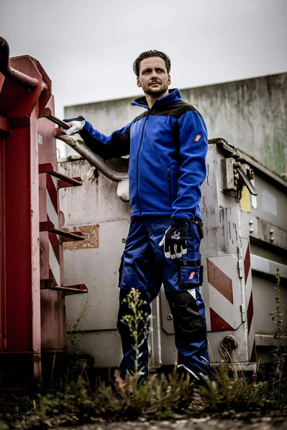 Nitras Motion Tex Pro FX 7711 Cargohose blau Gr.48 robust