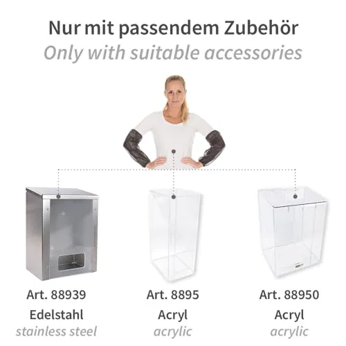 Franz Mensch Hygonorm Ärmelschoner Eco schwarz 2000 Stück PE