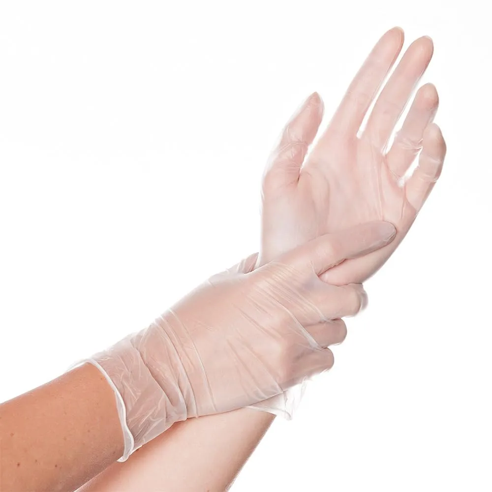 Hygostar Ideal Vinylhandschuhe blau M 1000 St puderfrei