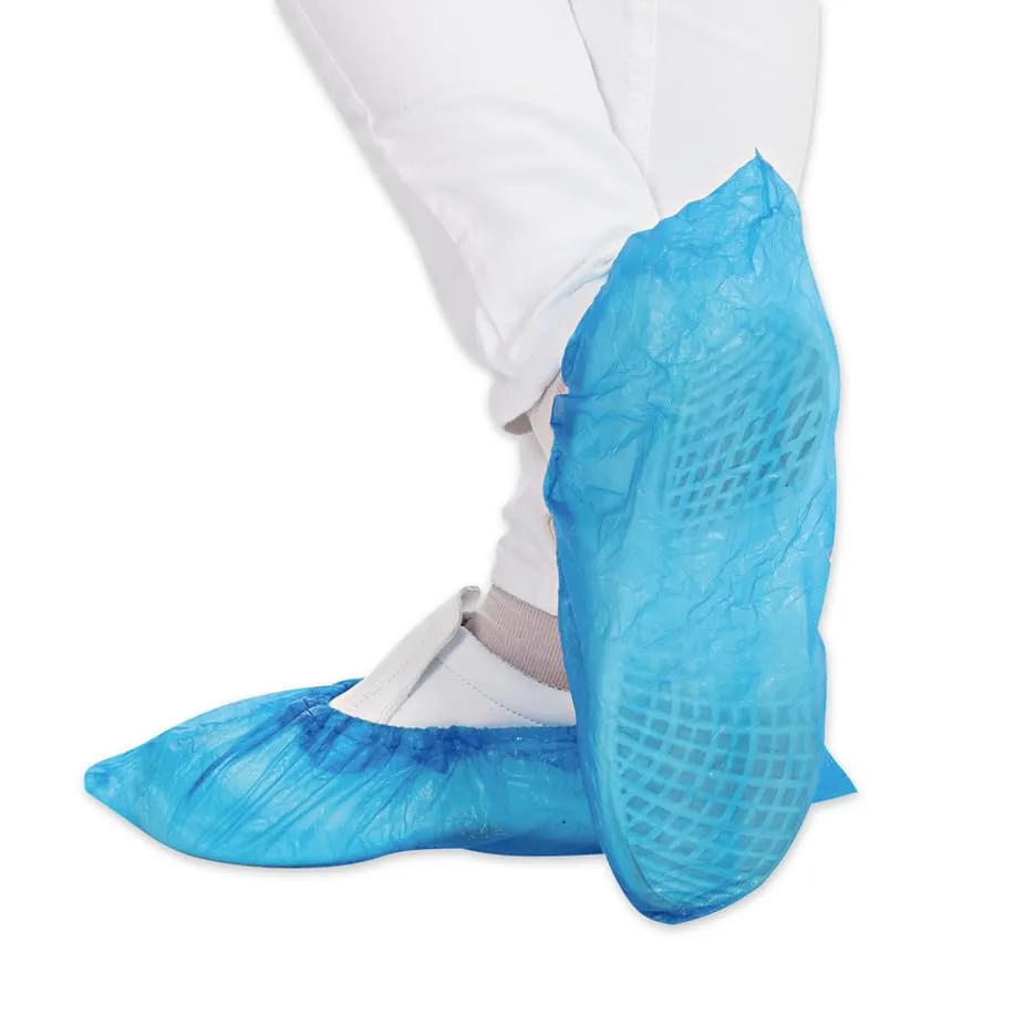 Hygostar Schuhüberzieher universal blau 200 Stück wasserdicht