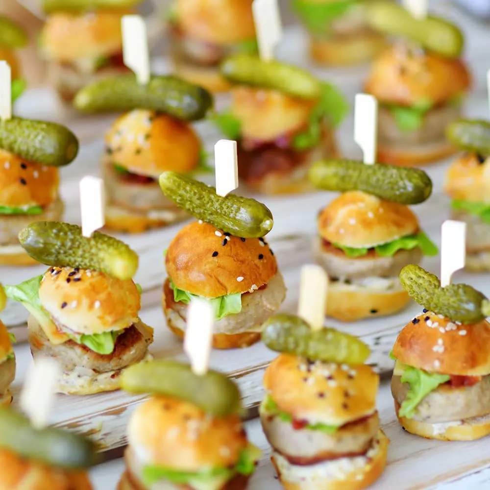 NatureStar Flag Fingerfood-Spieße Bambus 7cm 10000 Stück