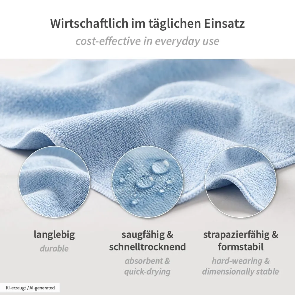 Hygoclean Micro Master Light Tuch blau 100x L