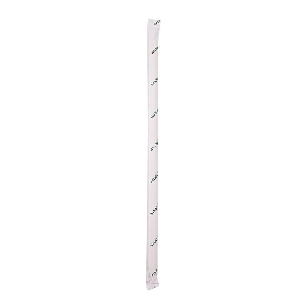 NatureStar Classic Papiertrinkhalme rot-weiß 1400 Stück FSC
