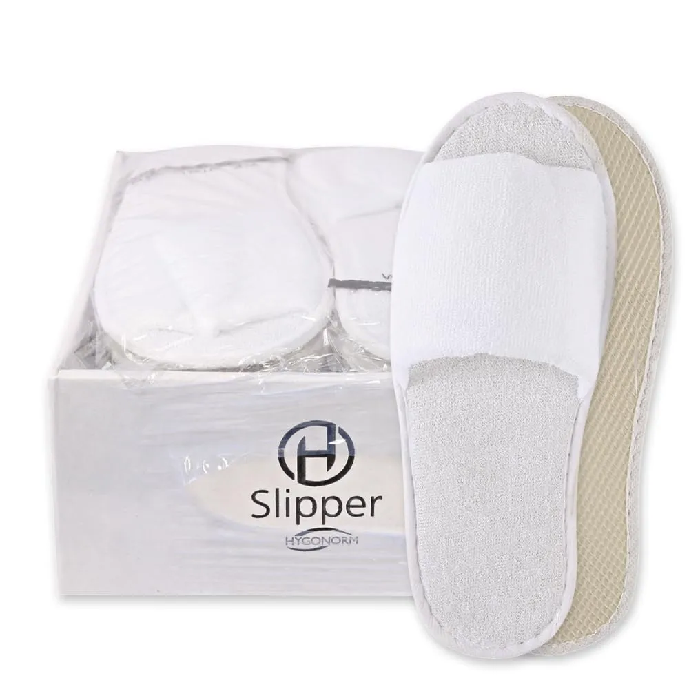 Hygonorm Slipper Classic offen weiß universal 200 Stück Polyester