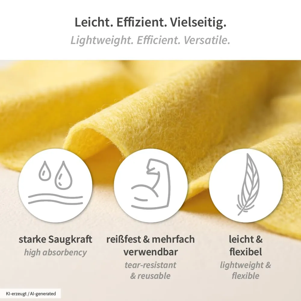 Hygoclean Tetra Light Mehrzwecktücher gelb 913 Stück