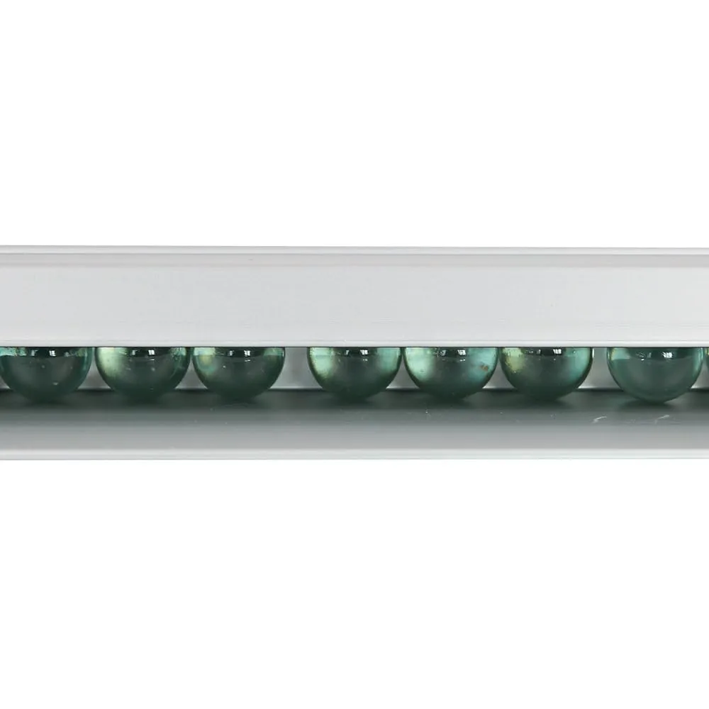 Hygostar Catch-Ball Infobord Klemmleiste weiß 100 cm