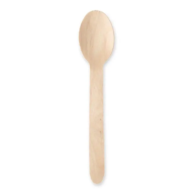 NatureStar Holz Löffel 16 cm 2400 Stück Spenderbox