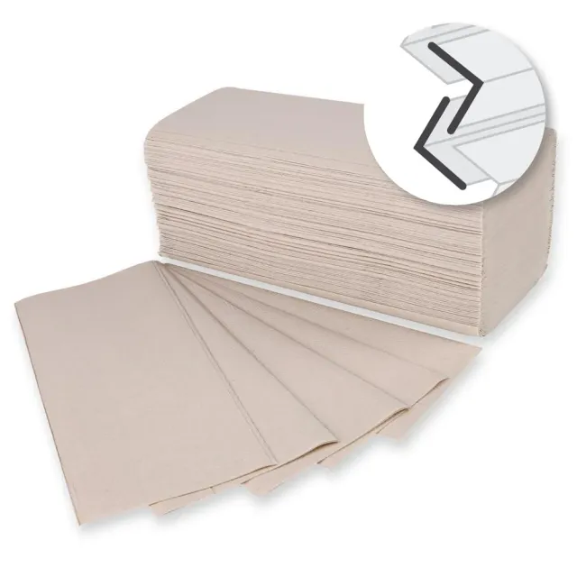 NatureStar Papierhandtücher V-Falz 2-lagig 2400 Stück
