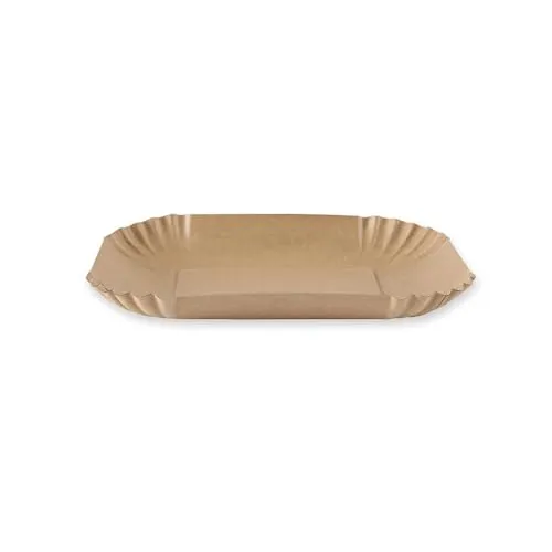 NatureStar Pappschale rechteckig 13x18 cm 1000 Stück fettbeständig