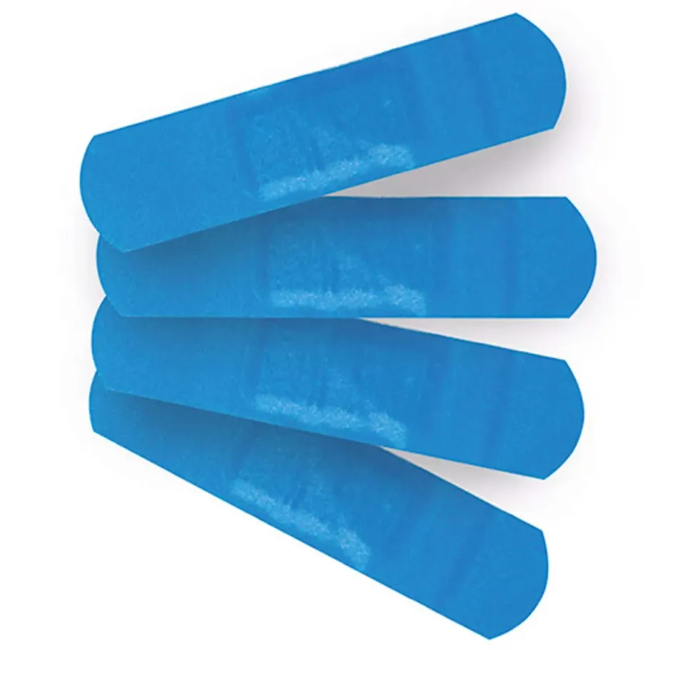 Franz Mensch Hygomed Pflasterstrips detektierbar blau 400 Stück