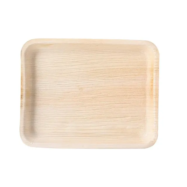 NatureStar Palmblatt Teller eckig 22,7 cm 200 Stück