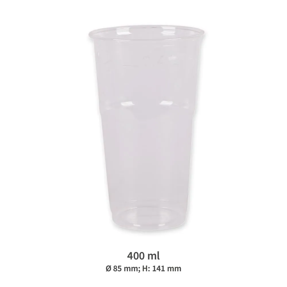 Franz Mensch NatureStar Kaltgetränkebecher 1000 St 400 ml PLA