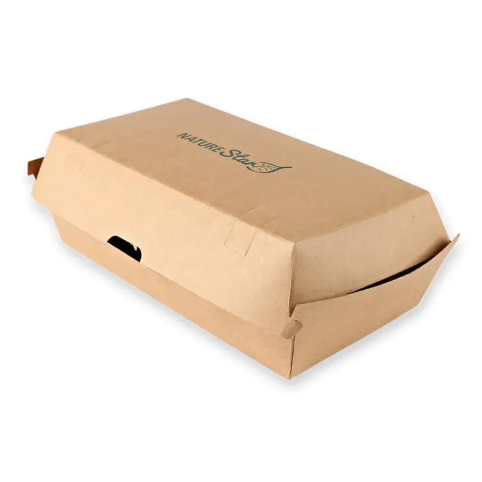 NatureStar Club Sandwichboxen 200 Stück kompostierbar