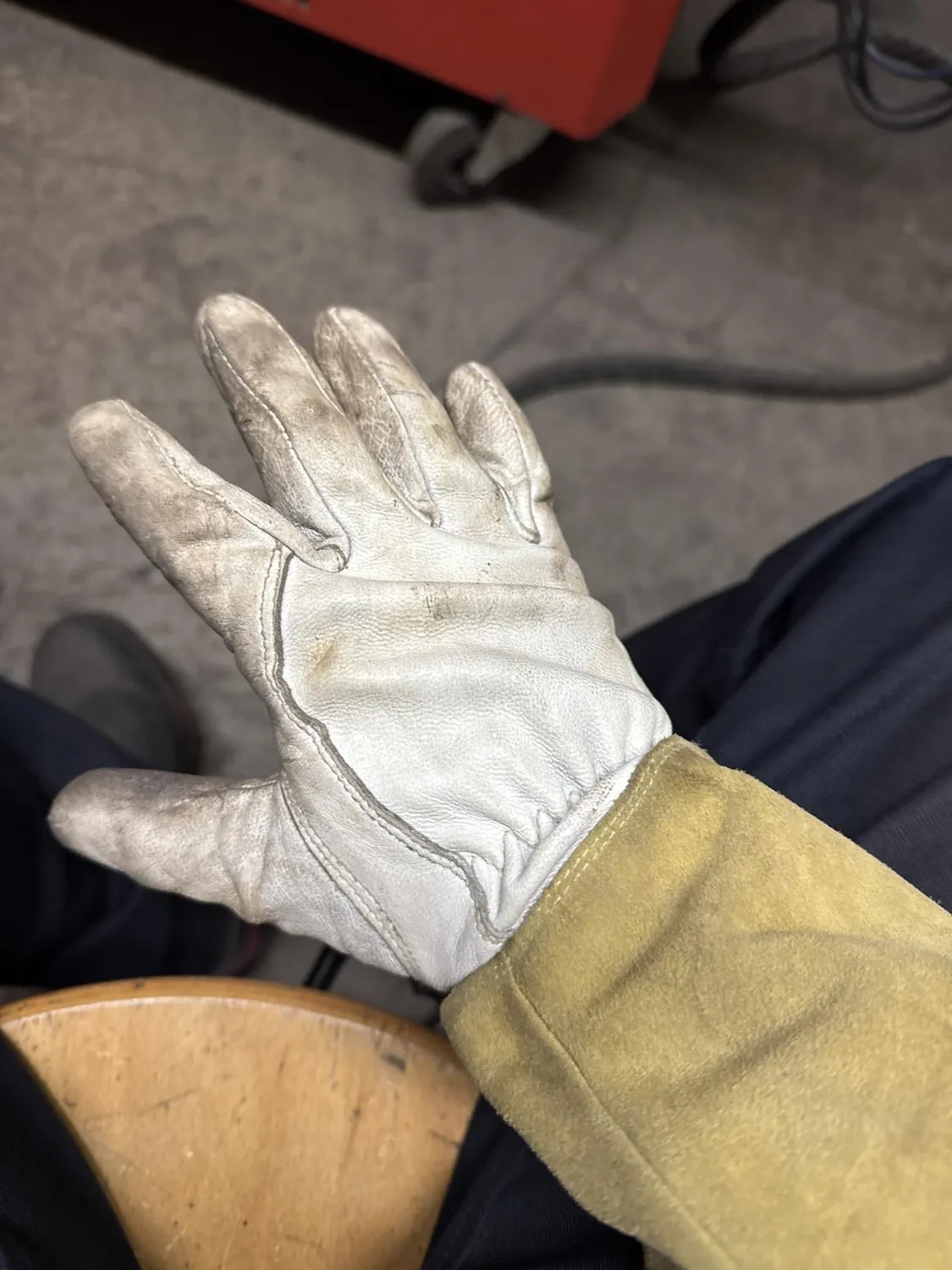Tegera 126A Schweißerhandschuhe Leder Gr. 7 1 Paar