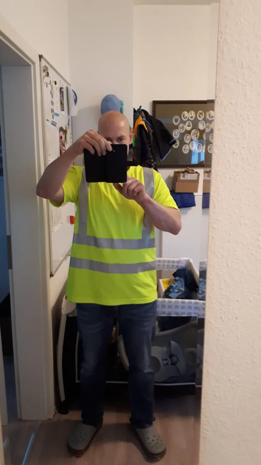 Nitras Motion Tex Viz Warnschutz-Shirt XL neongelb
