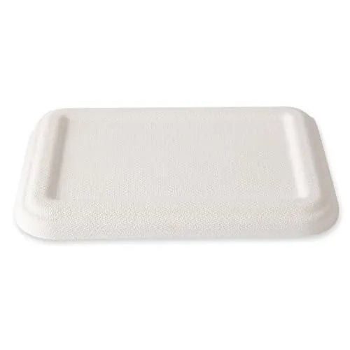 NatureStar Zuckerrohr Deckel 16 cm 1000 Stück Bagasse