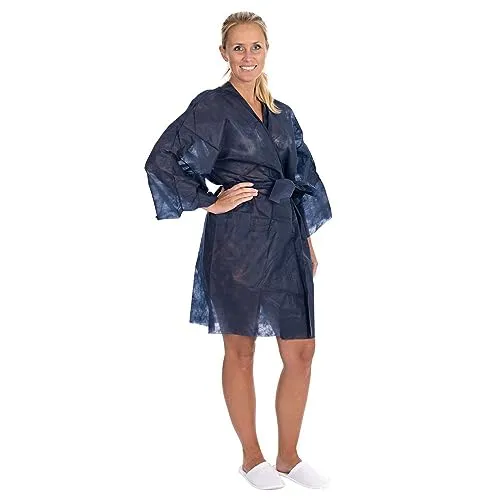 Hygostar Einweg-Kimono PP dunkelblau 100x140cm 100 Stück