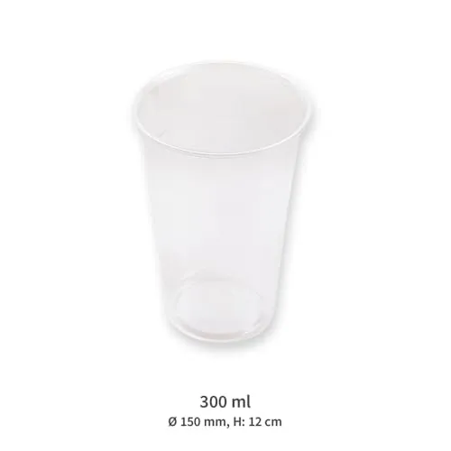 Hygostar Trinkbecher PP transparent 300 ml 1000 Stück
