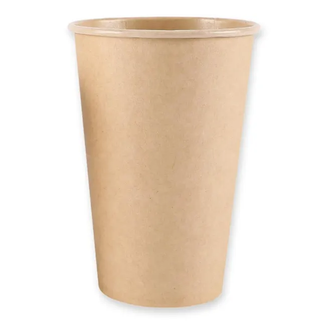 NatureStar Kraft Kaffeebecher 300 ml 1000 Stück PLA-beschichtet