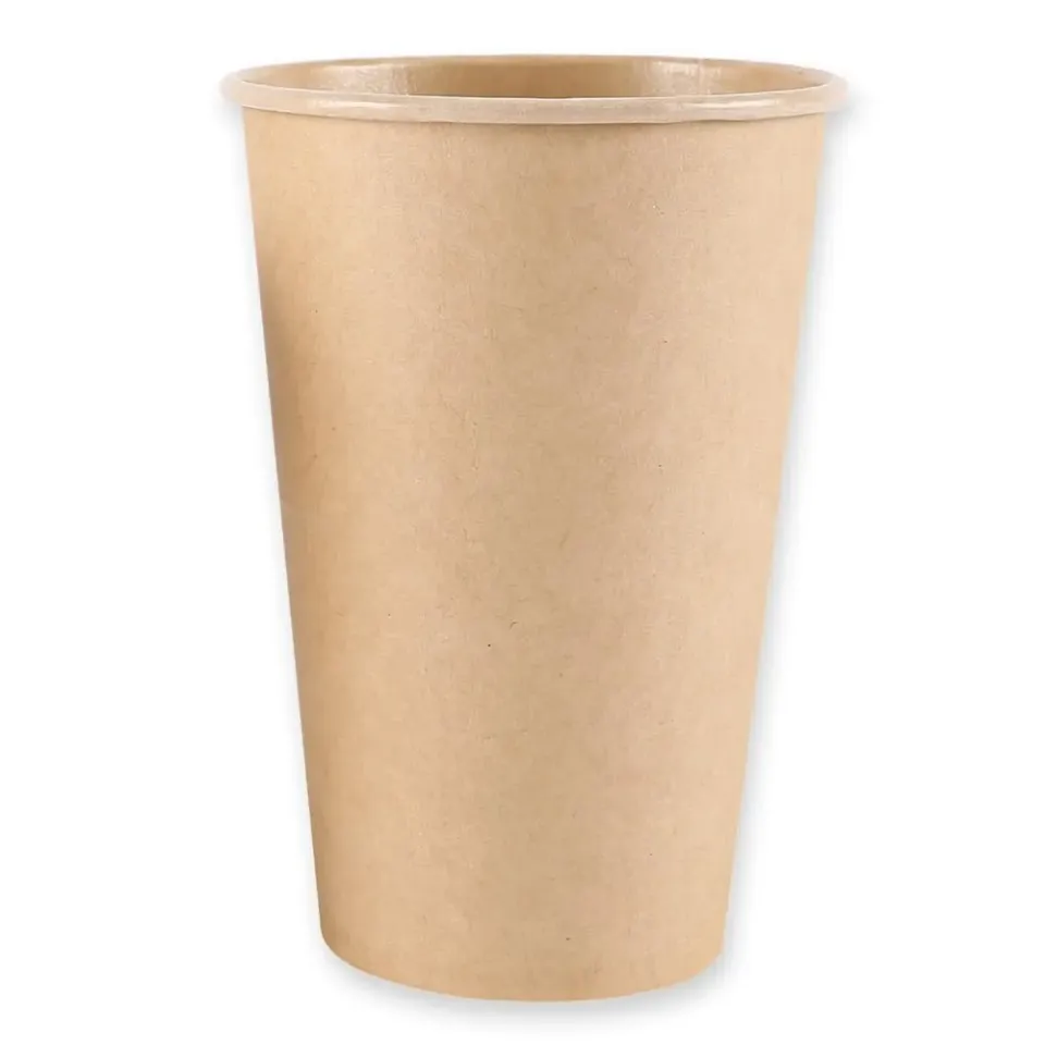 NatureStar Kraft Kaffeebecher 300 ml 1000 Stück PLA-beschichtet