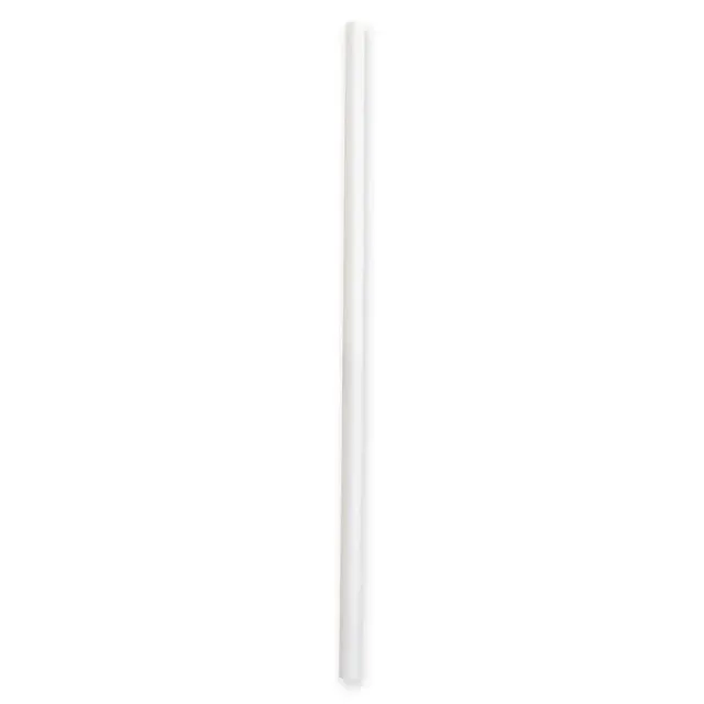 NatureStar Classic Papiertrinkhalme weiß 19,7 cm 3000 Stück