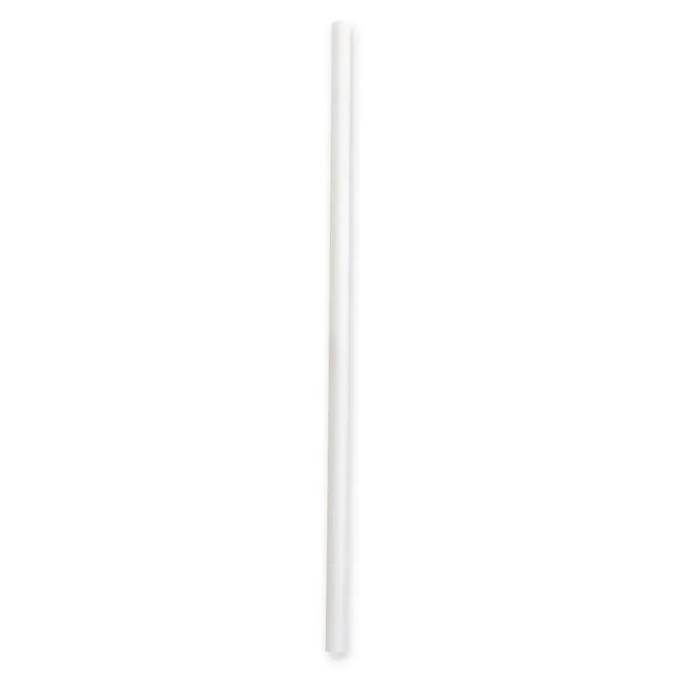 NatureStar Classic Papiertrinkhalme weiß 19,7 cm 3000 Stück