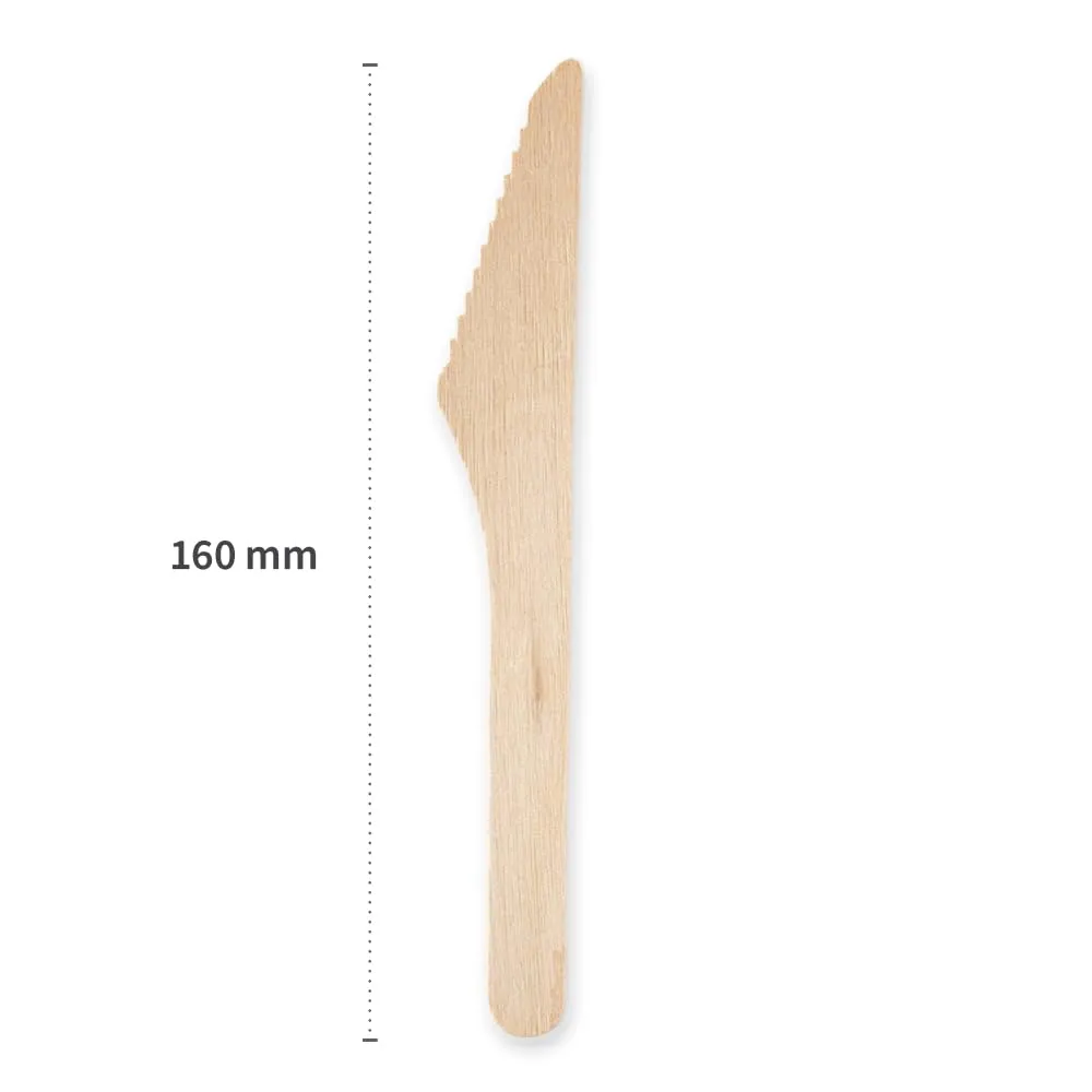 NatureStar Holzmesser 16cm 1000 Stück natur FSC geschliffen