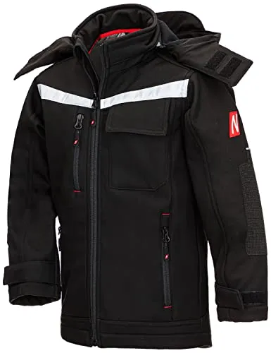 Nitras 7180 Motion Tex Kids Softshelljacke 134/140 schwarz