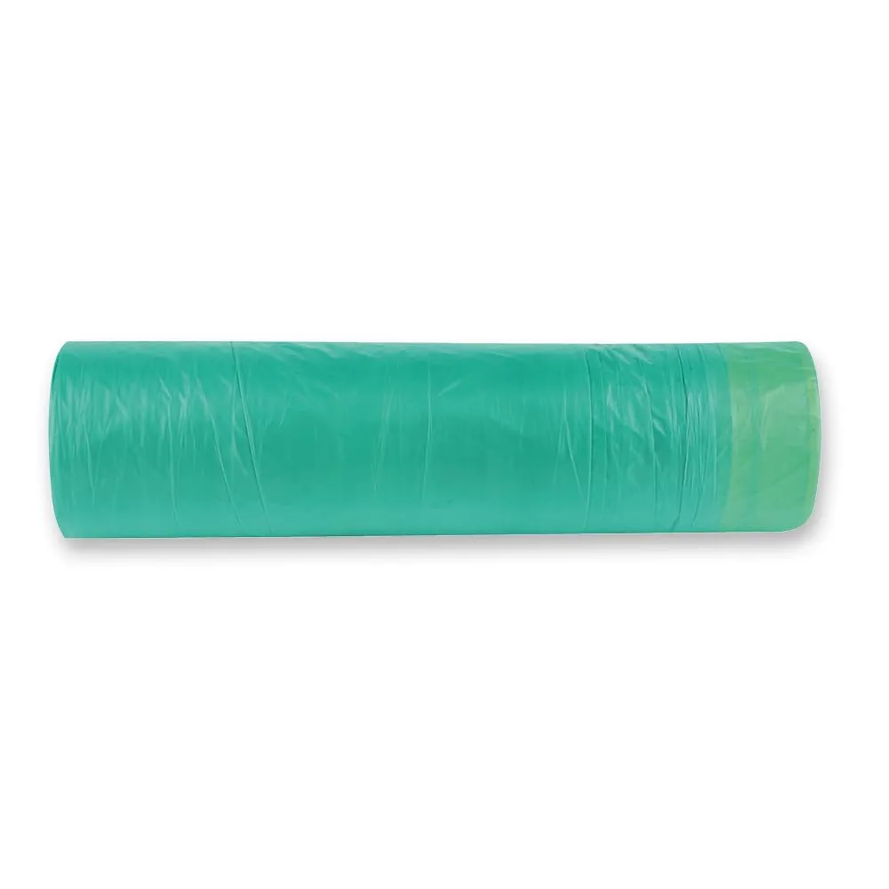 Hygoclean Müllbeutel 60 L mit Zugband grün-gelb 560 Stück