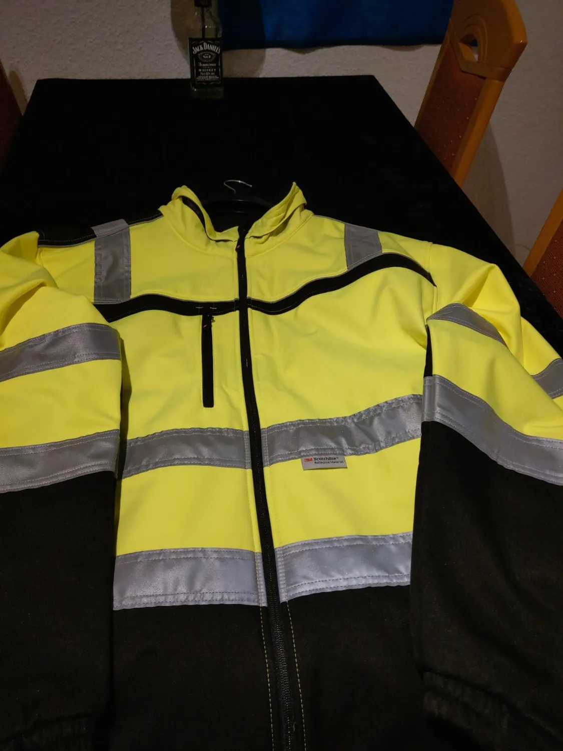 Nitras Motion Tex Viz Warnschutzjacke neongelb 3XL atmungsaktiv